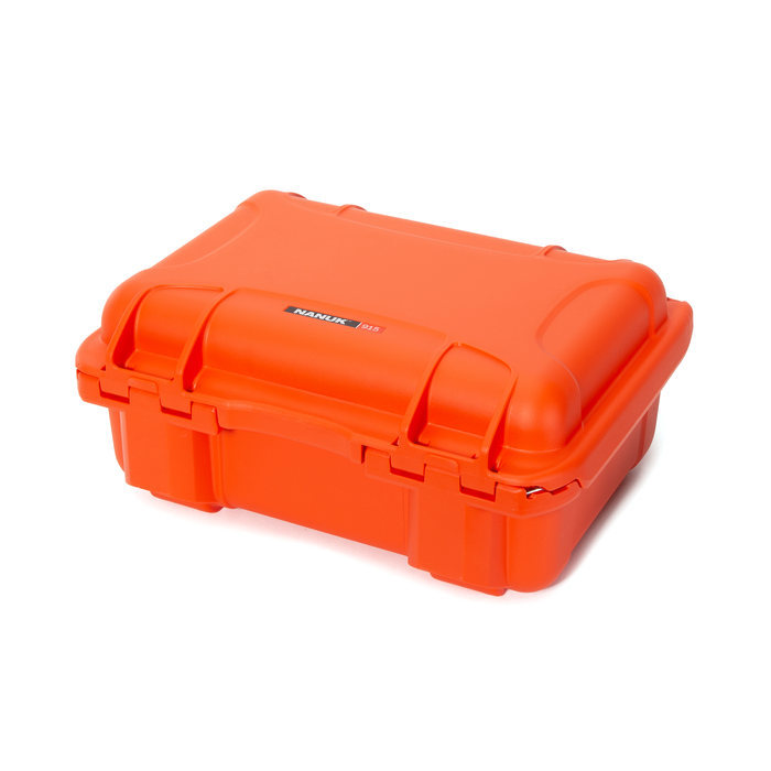 Nanuk 915 Medium-Series Protective Case with Cubed Foam & Lid Foam - Orange