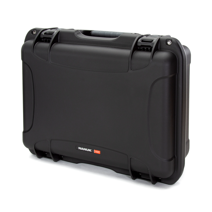 Nanuk 930 Medium-Series Protective Case with Cubed Foam & Lid Foam - Black