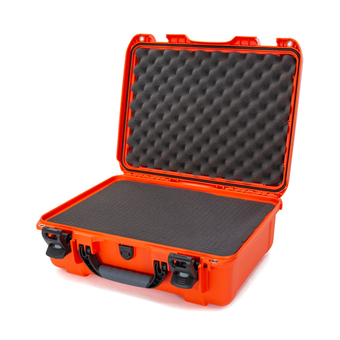 Nanuk 930 Medium-Series Protective Case with Cubed Foam & Lid Foam - Orange
