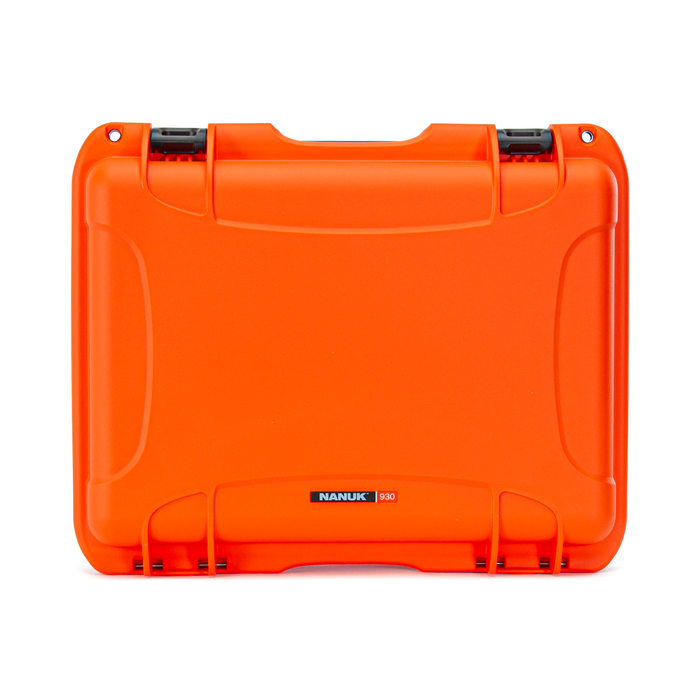 Nanuk 930 Medium-Series Protective Case with Cubed Foam & Lid Foam - Orange