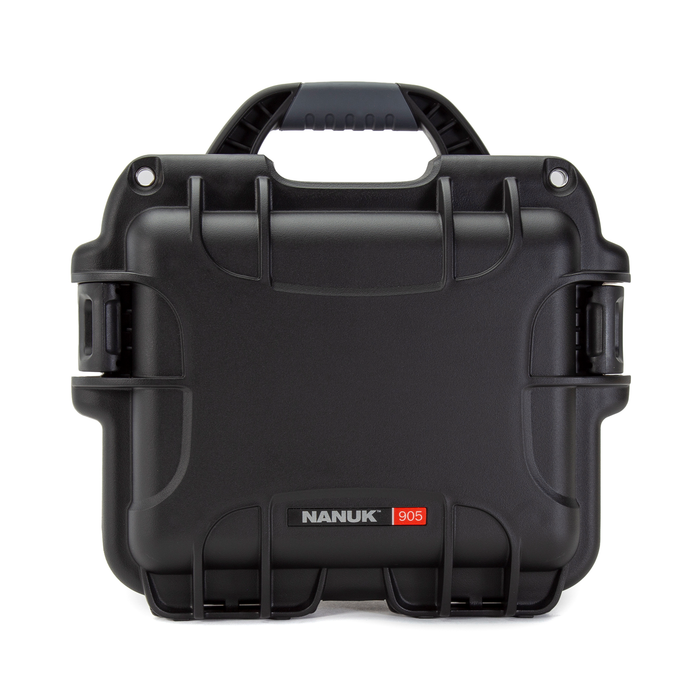Nanuk 905 Small-Series Protective Case with Cubed Foam & Lid Foam - Black