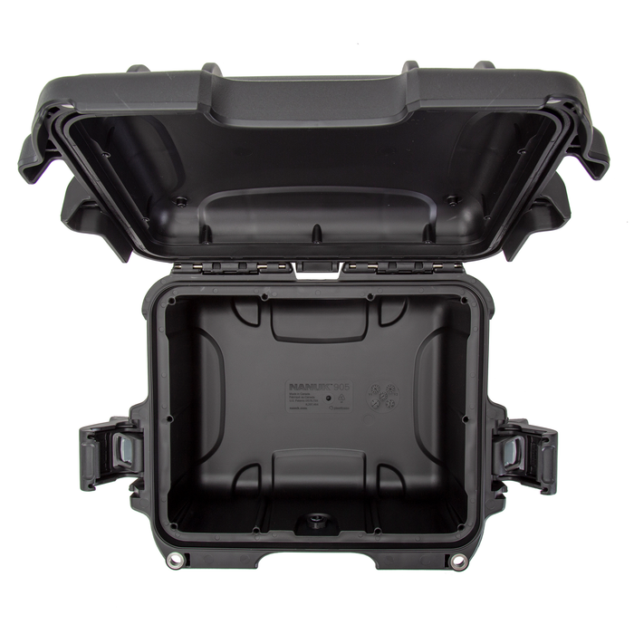 Nanuk 905 Small-Series Protective Case with Cubed Foam & Lid Foam - Black