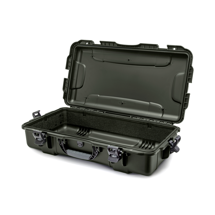 Nanuk 980 Medium-Series Pro Photo Kit Protective Case with Padded Dividers & Lid Organizer - Olive