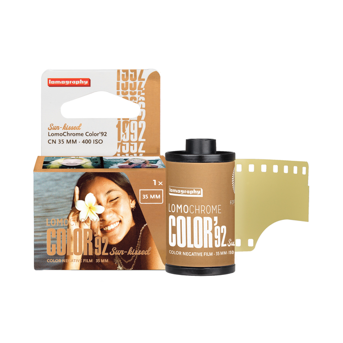 Lomography LomoChrome Color ’92 Sun-kissed 400 Color Negative - 35mm Film, Single Roll