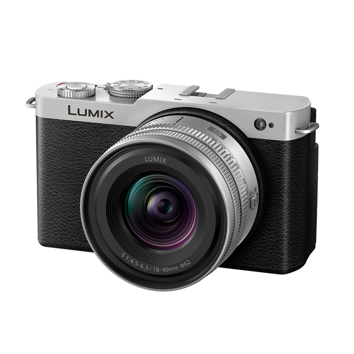 Panasonic Lumix S9 Full Frame Mirrorless Camera with 18-40mm f/4.5-6.3 Lens Kit - Black & Silver