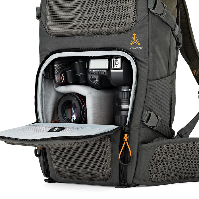 LowePro Flipside Trek 350 AW 17L Backpack - Gray/Dark Green