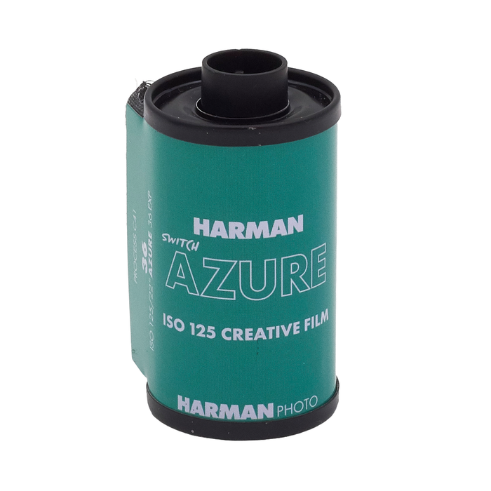 Harman Switch Azure 125 Color Negative - 35mm Film, 36 Exposures, Single Roll