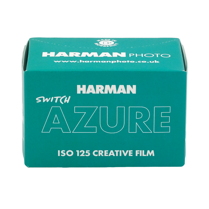 Harman Switch Azure 125 Color Negative - 35mm Film, 36 Exposures, Single Roll
