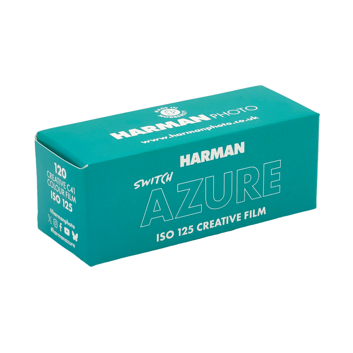 Harman Switch Azure 125 Color Negative - 120 Film, Single Roll