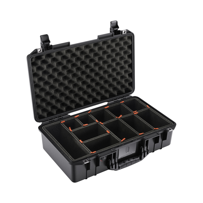 Pelican 1525 Air Case with TrekPak Dividers & Lid Foam - Black
