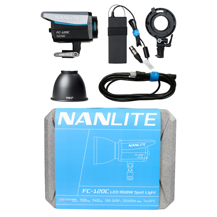 Nanlite FC-120C Full-Color LED Spotlight