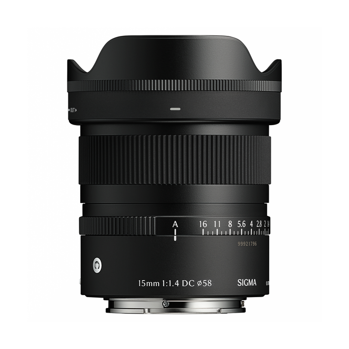 Sigma 15mm f/1.4 DC Contemporary Lens - Sony E Mount