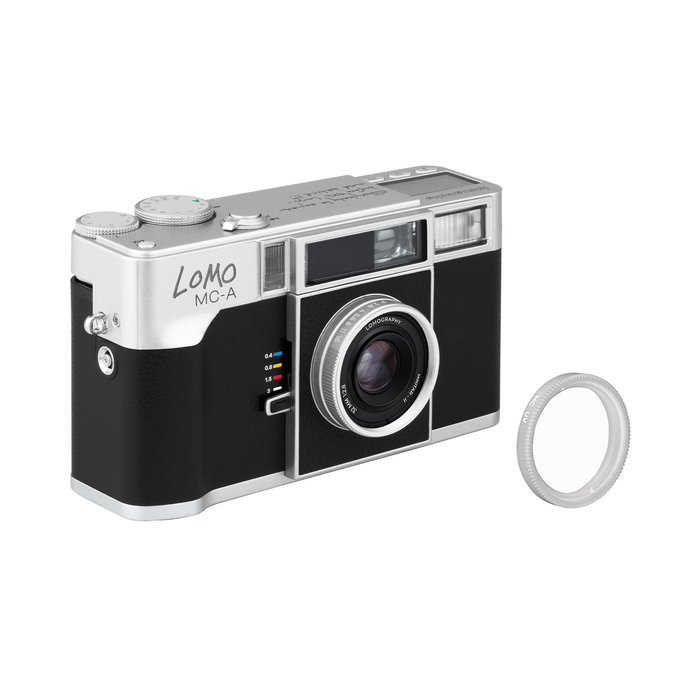 Lomography Lomo MC-A 35mm Film Camera - Silver