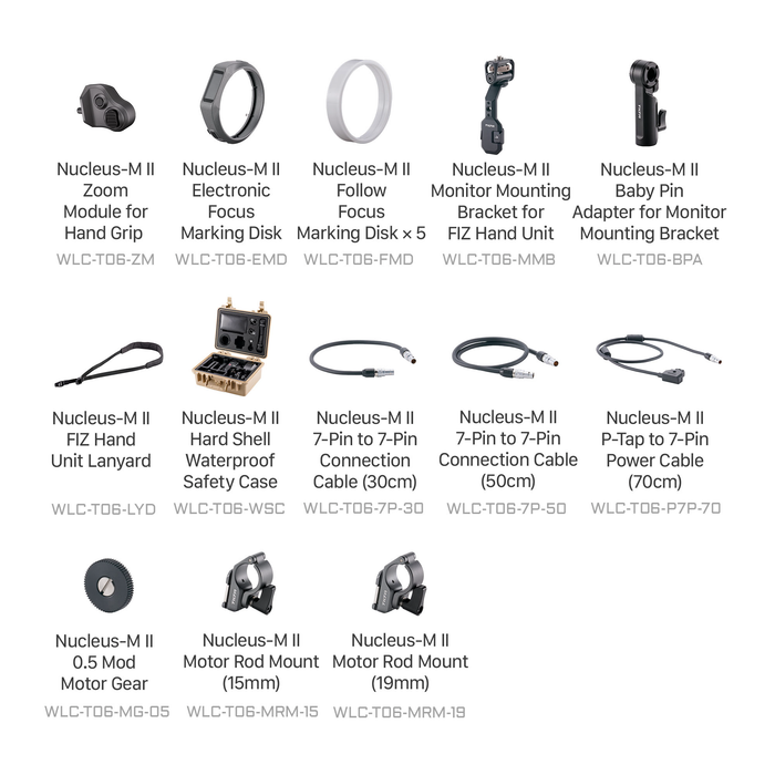Tilta Nucleus-M II Wireless Lens Control System Ultimate Kit