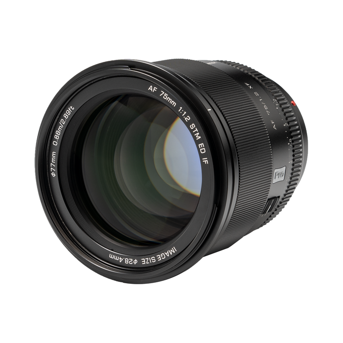 Viltrox AF 75mm f/1.2 Pro APS-C Lens for Fujifilm X-Mount