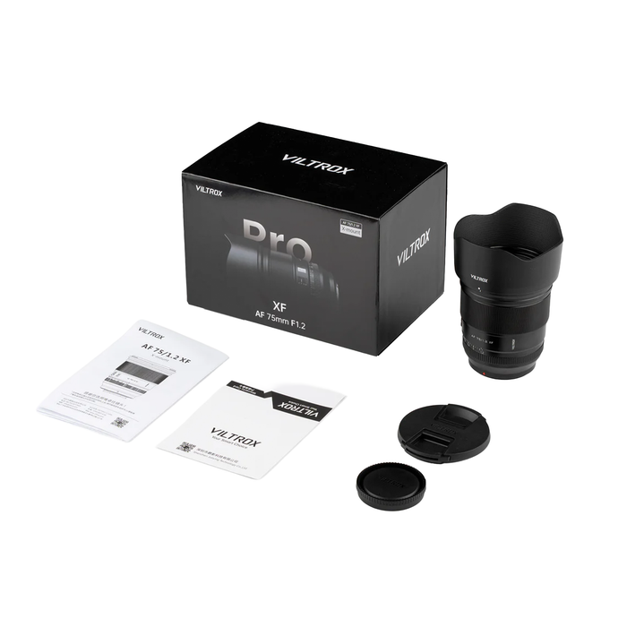 Viltrox AF 75mm f/1.2 Pro APS-C Lens for Fujifilm X-Mount