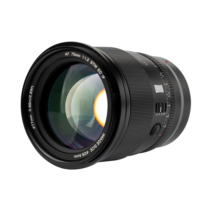 Viltrox AF 75mm f/1.2 Pro APS-C Lens for Nikon Z-Mount