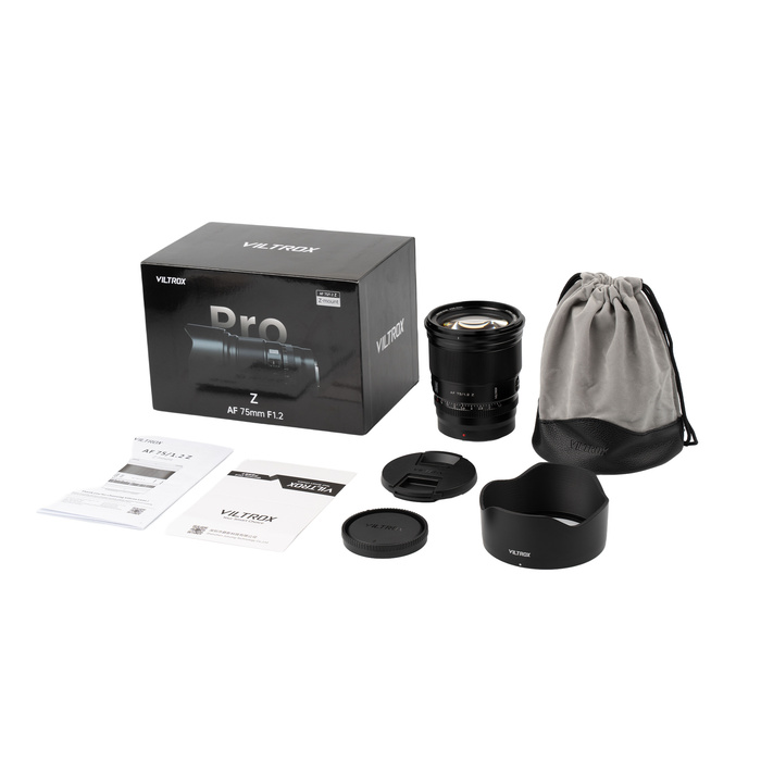 Viltrox AF 75mm f/1.2 Pro APS-C Lens for Nikon Z-Mount