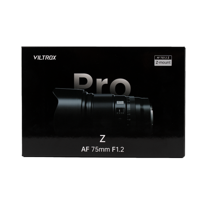 Viltrox AF 75mm f/1.2 Pro APS-C Lens for Nikon Z-Mount