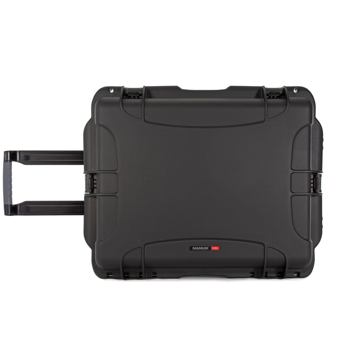 Nanuk 955 Wheeled Protective Case with Padded Dividers & Lid Foam - Black