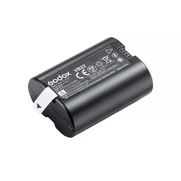 Godox VB22 Battery with USB-C Charging for Select Camera Flashes