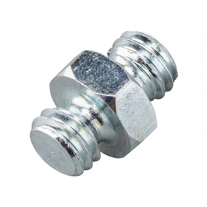 Manfrotto 125 Short Adapter Spigot with 3/8" & 3/8" Screws