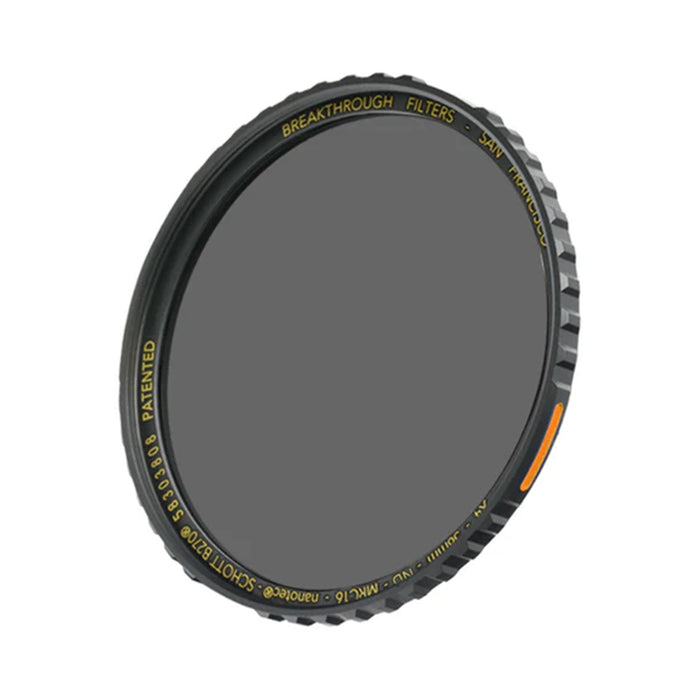 Breakthrough Photography 49mm X4 Solid Neutral Density 0.9 Filter - 3 Stop