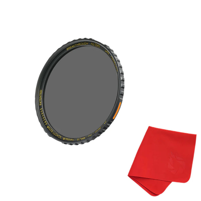 Breakthrough Photography 49mm X4 Solid Neutral Density 0.9 Filter - 3 Stop