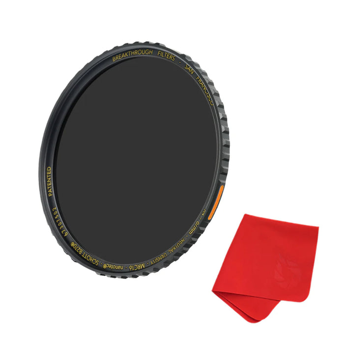 Breakthrough Photography 72mm X4 Solid Neutral Density 1.8 Filter - 6 Stop