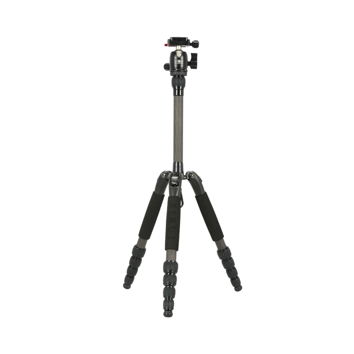 Sirui T-025SK Carbon Fiber Travel Tripod with B-00K Ball Head - Black
