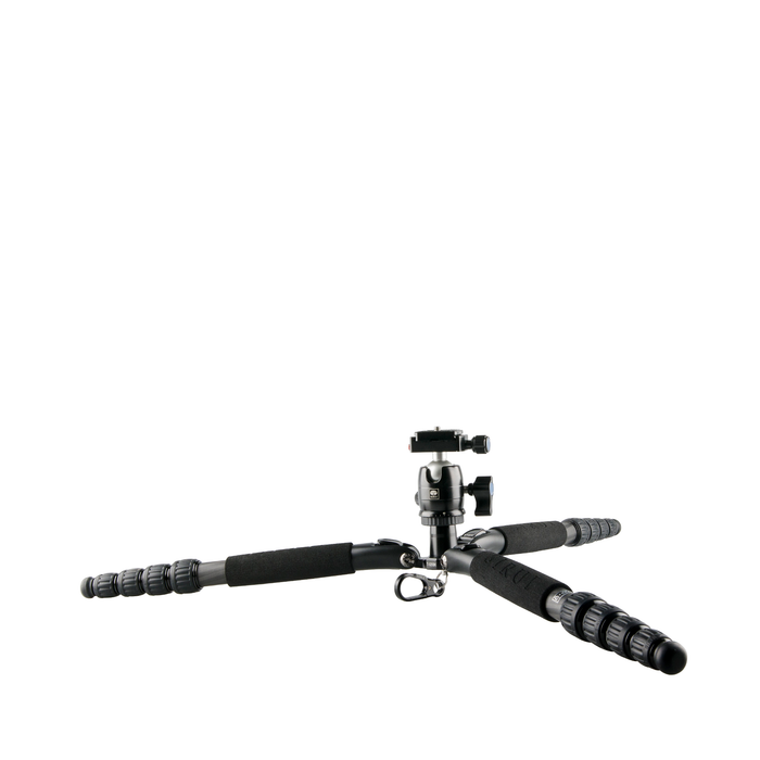 Sirui T-025SK Carbon Fiber Travel Tripod with B-00K Ball Head - Black