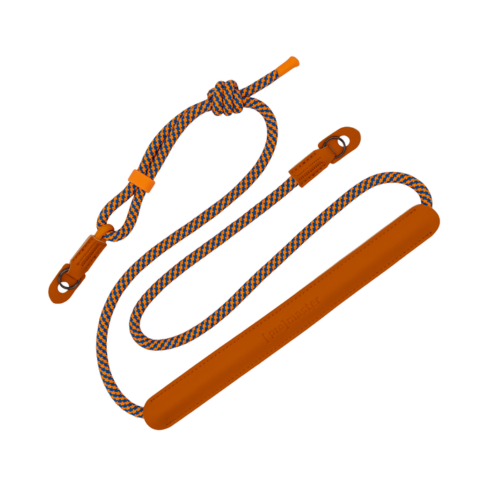 ProMaster Rope Camera Strap with Split Ring, 38-48" - Orange / Navy