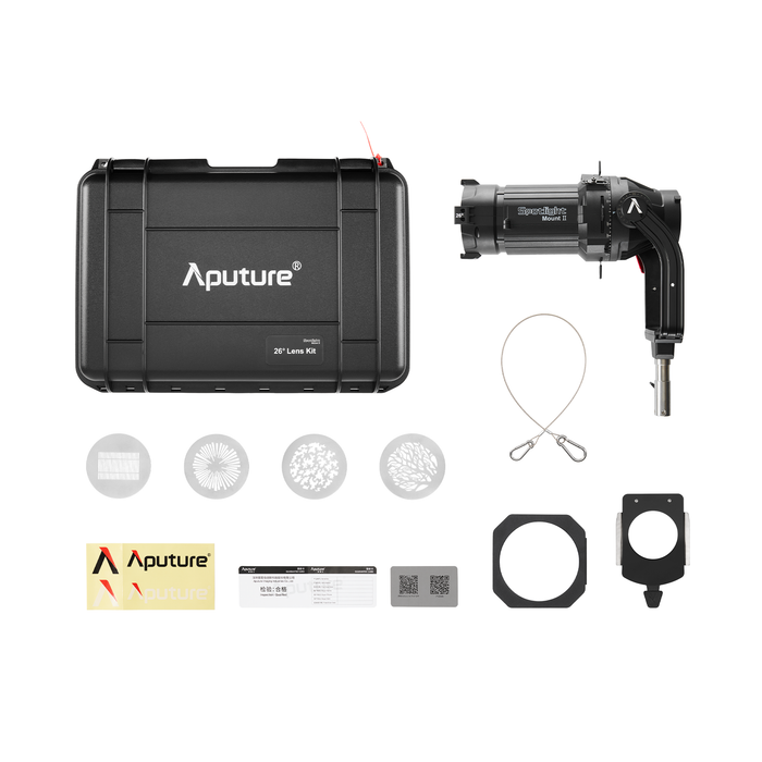 Aputure Spotlight Mount II Kit with 26° Lens