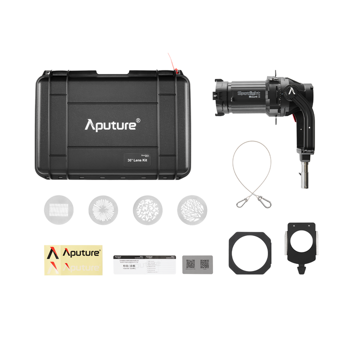 Aputure Spotlight Mount II Kit with 36° Lens