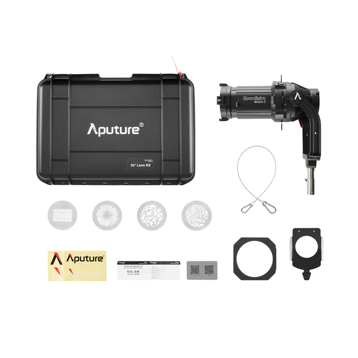 Aputure Spotlight Mount II Kit with 50° Lens
