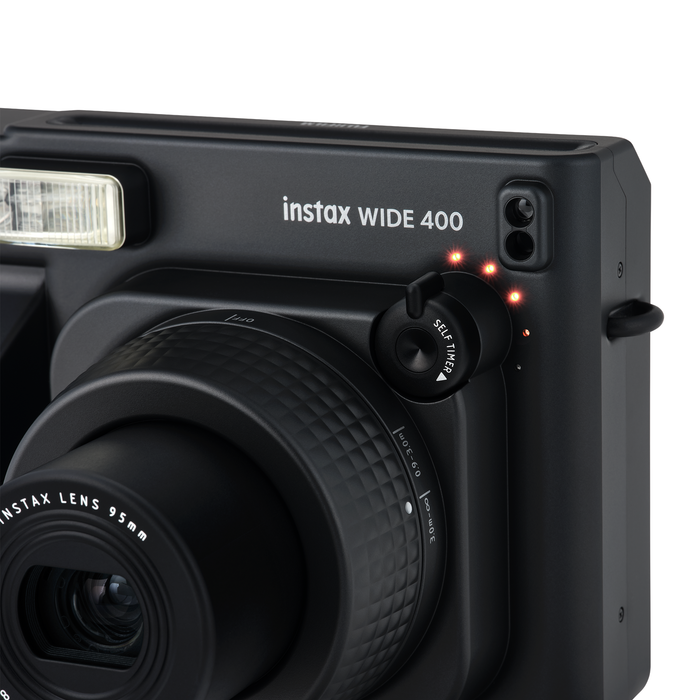 Fujifilm Instax Wide 400 Instant Camera – Jet Black
