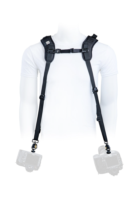BlackRapid Double X eXtra Comfort Double Camera Sling - Black