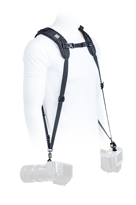 BlackRapid Double X eXtra Comfort Double Camera Sling - Black