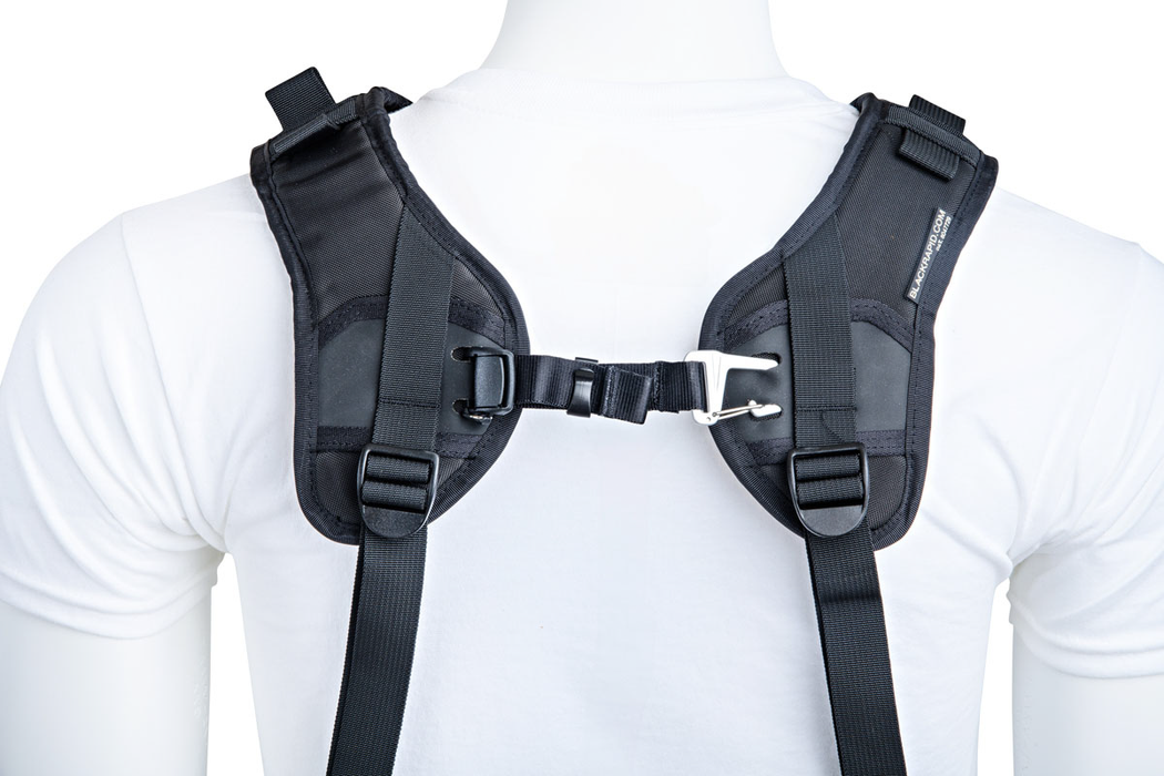 BlackRapid Double X eXtra Comfort Double Camera Sling - Black