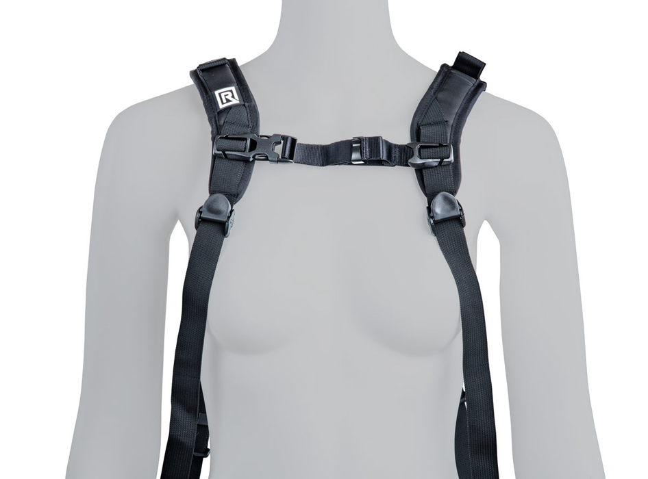 BlackRapid Double X Slim eXtra Comfort Double Camera Sling - Black