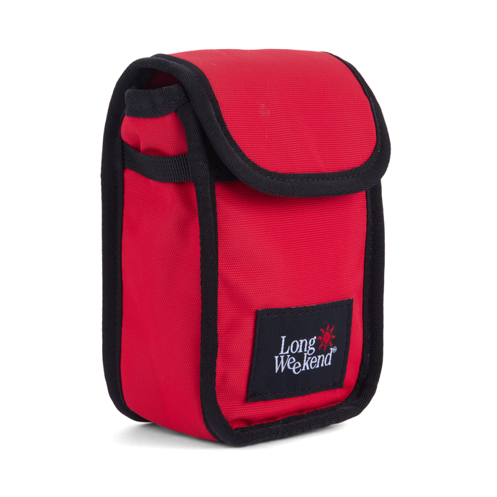 Long Weekend Point and Shoot Camera Pouch - Chili Red