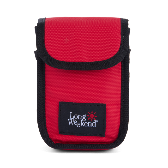 Long Weekend Point and Shoot Camera Pouch - Chili Red