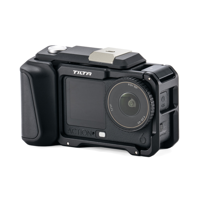 Tilta Full Camera Cage with Street Snap Accessory Kit for DJI Osmo Action 6 - Black