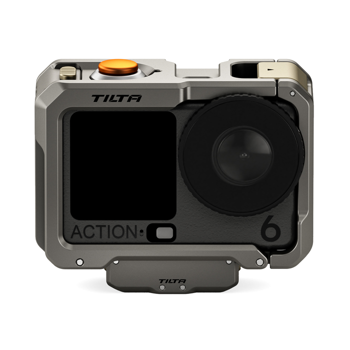 Tilta Full Camera Cage for DJI Osmo Action 6 Base Kit - Titanium Gray