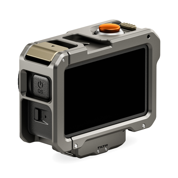 Tilta Full Camera Cage for DJI Osmo Action 6 Base Kit - Titanium Gray