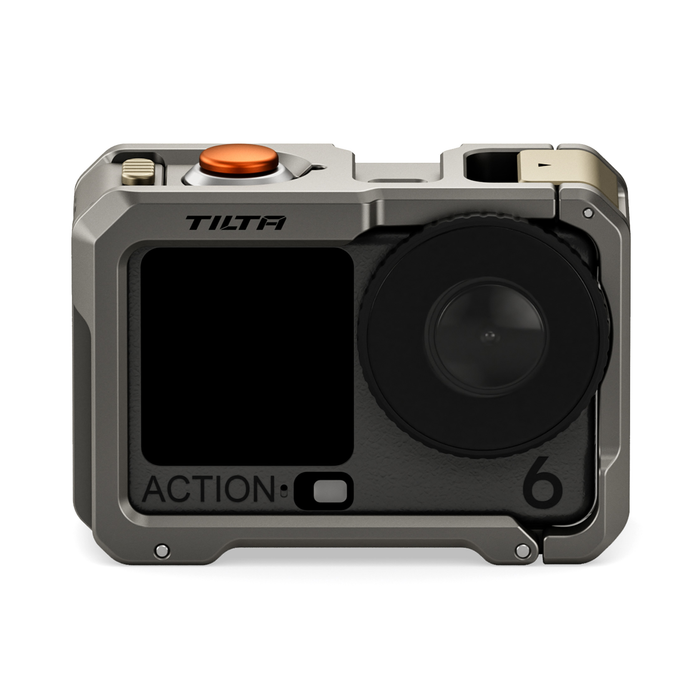 Tilta Full Camera Cage for DJI Osmo Action 6 - Titanium Gray