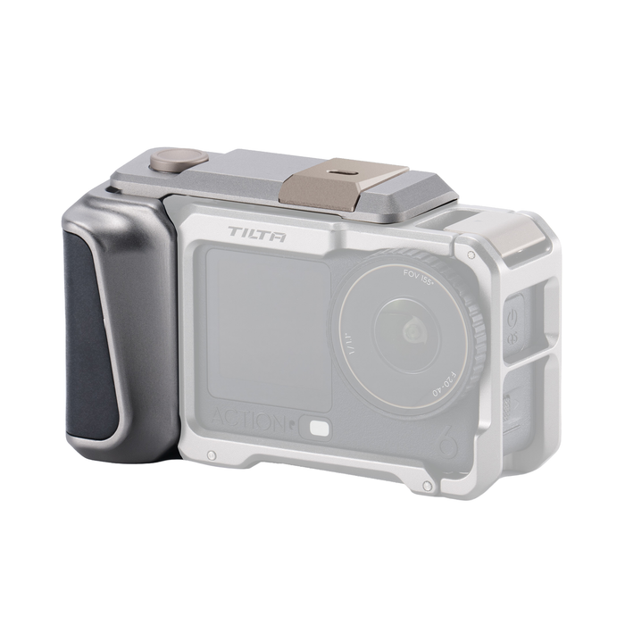 Tilta Street Snap Accessories for DJI Osmo Action 6 Camera Cage - Titanium Gray