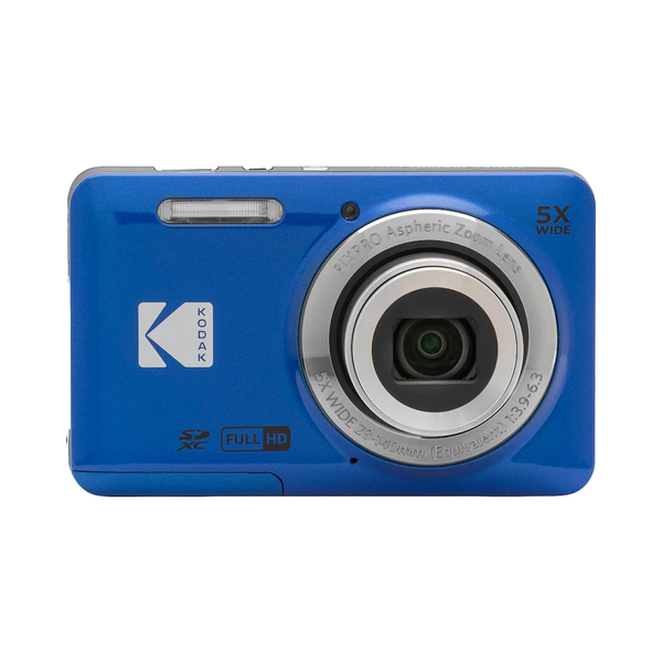 Kodak PIXPRO FZ55 Compact Digital Camera - Blue — Glazer's Camera
