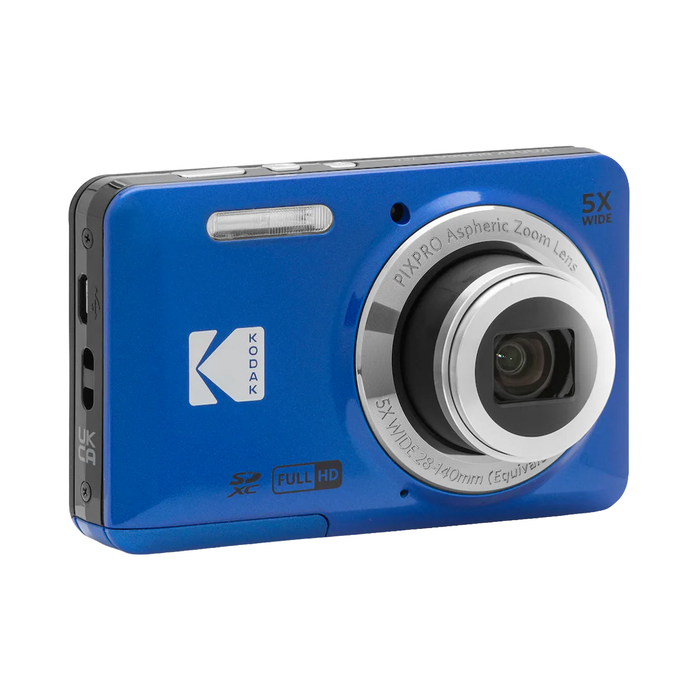 Kodak PIXPRO FZ55 Compact Digital Camera - Blue