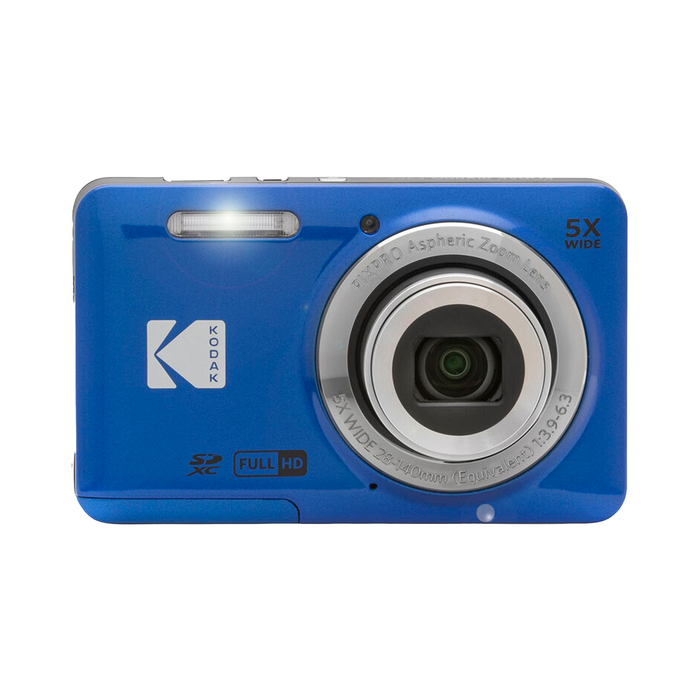 Kodak PIXPRO FZ55 Compact Digital Camera - Blue